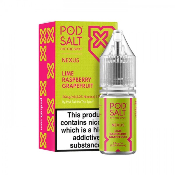 Lime Raspberry Grapefruit Nic Salt by Pod Salt Nexus