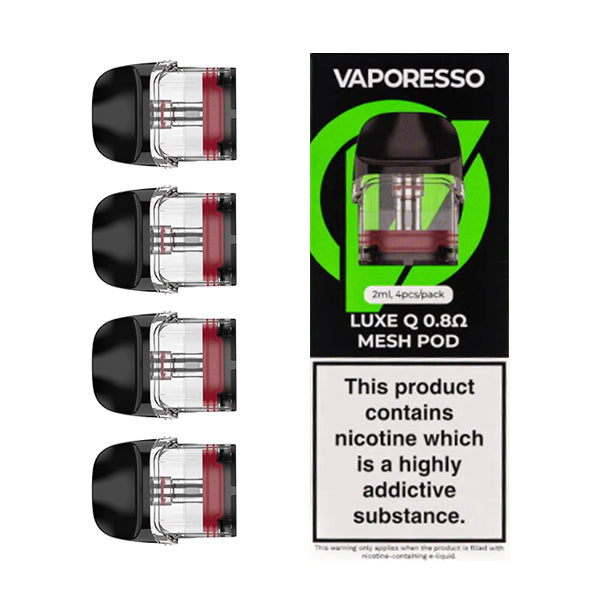 Luxe Q Replacement Pods by Vaporesso