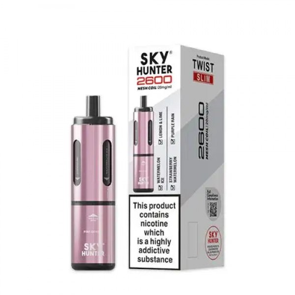 Twist Slim 2600 4 in 1 Pod Kit By Skyhunter