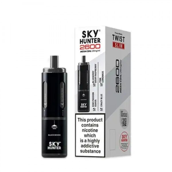 Twist Slim 2600 4 in 1 Pod Kit By Skyhunter