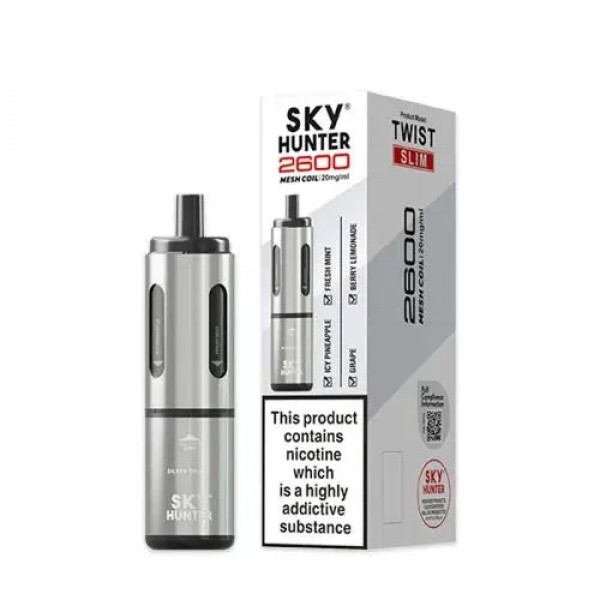 Twist Slim 2600 4 in 1 Pod Kit By Skyhunter