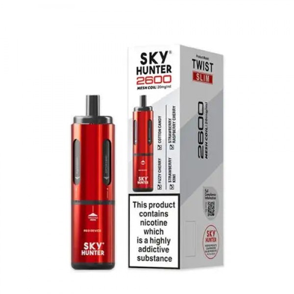 Twist Slim 2600 4 in 1 Pod Kit By Skyhunter