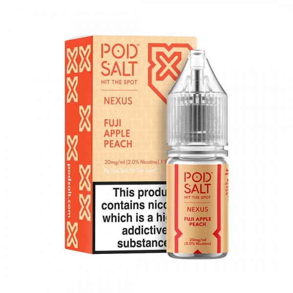 Fuji Apple Peach Nic Salt by Pod Salt Nexus