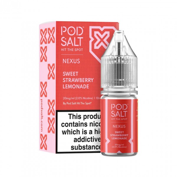 Sweet Strawberry Lemonade Nic Salt by Pod Salt Nex...