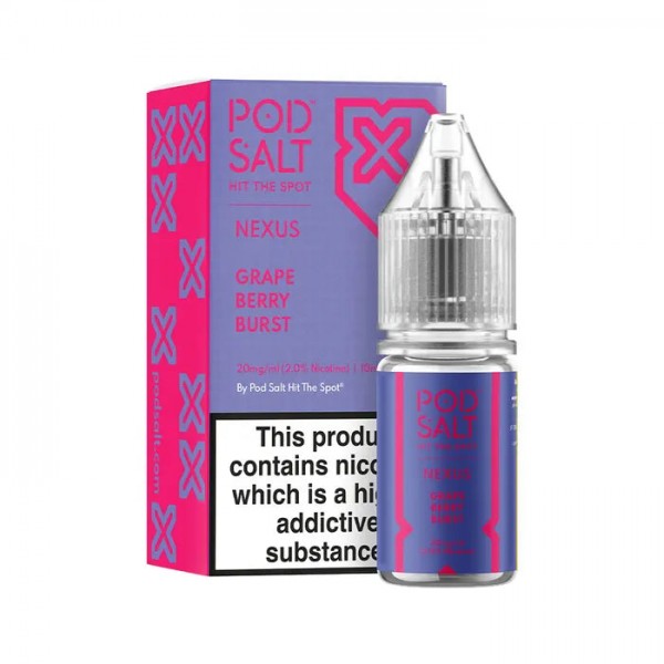 Grape Berry Burst Nic Salt by Pod Salt Nexus