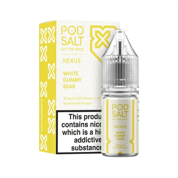 White Gummy Bear Nic Salt by Pod Salt Nexus