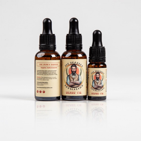 Beard Oil by The Bearded Rapscallion 10ml, Beard C...