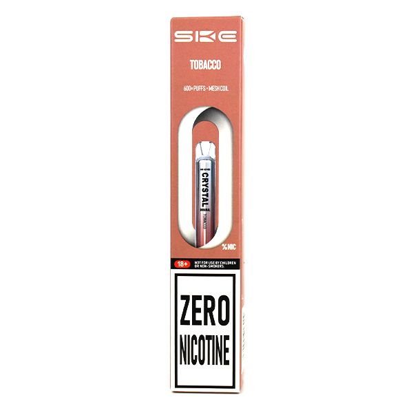 Crystal 600 ZERO NICOTINE Disposable Vape Kit by SKE