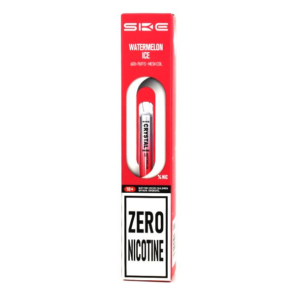 Crystal 600 ZERO NICOTINE Disposable Vape Kit by SKE