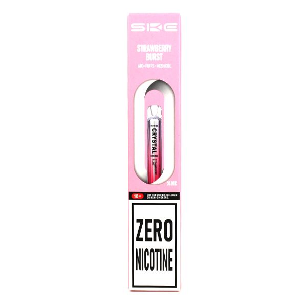 Crystal 600 ZERO NICOTINE Disposable Vape Kit by SKE