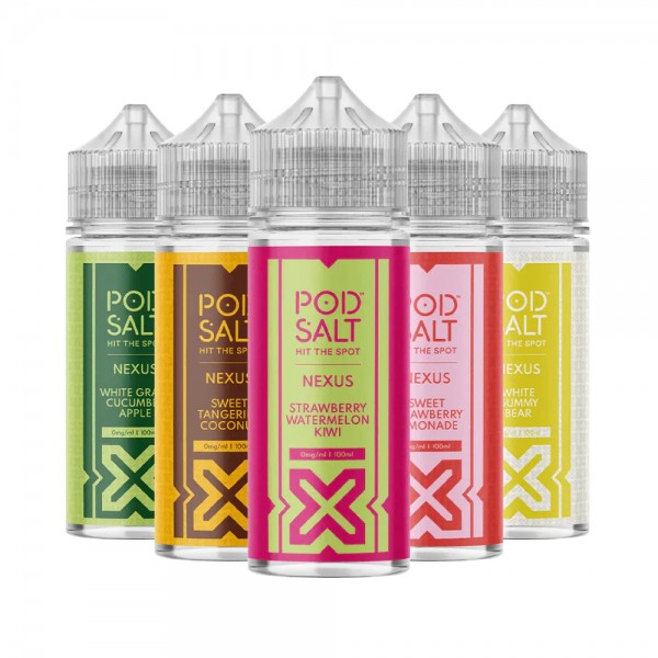 Pod Salt Nexus 100ml 0mg Shortfills