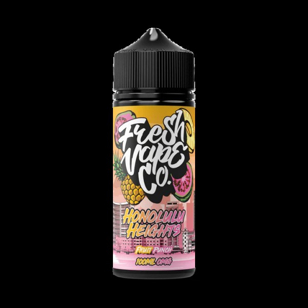 Fresh Vape Co 100ml 0mg Shortfills