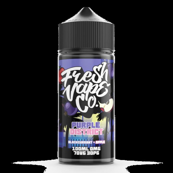 Fresh Vape Co 100ml 0mg Shortfills