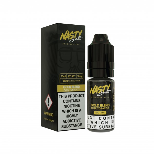 Gold Blend Nic Salt by Nasty Juice