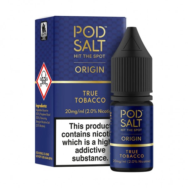 True Tobacco Nic Salt by Pod Salt Origin