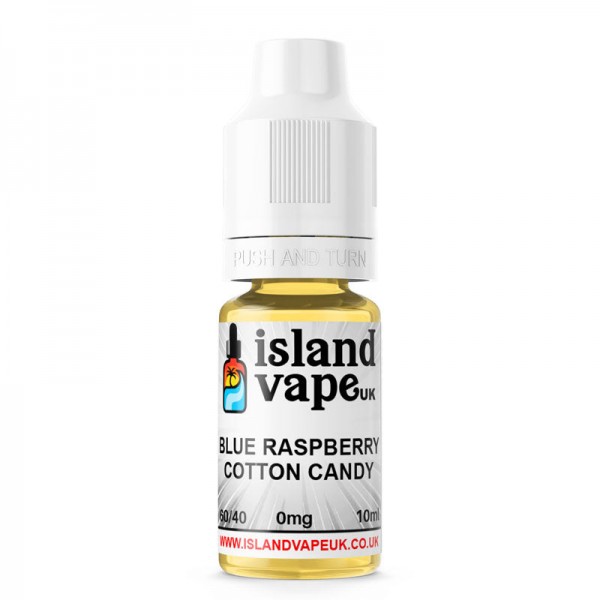 Blue Raspberry Cotton Candy by Island Vape UK