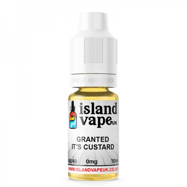 Granted its Custard by Island Vape UK