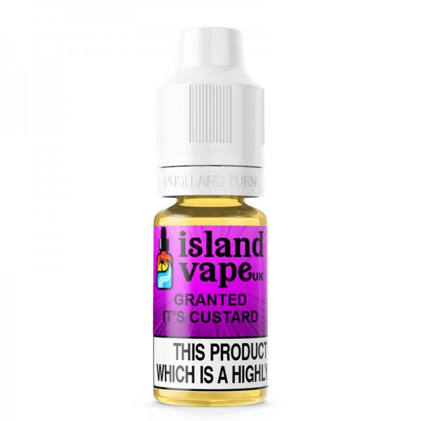 Granted its Custard by Island Vape UK