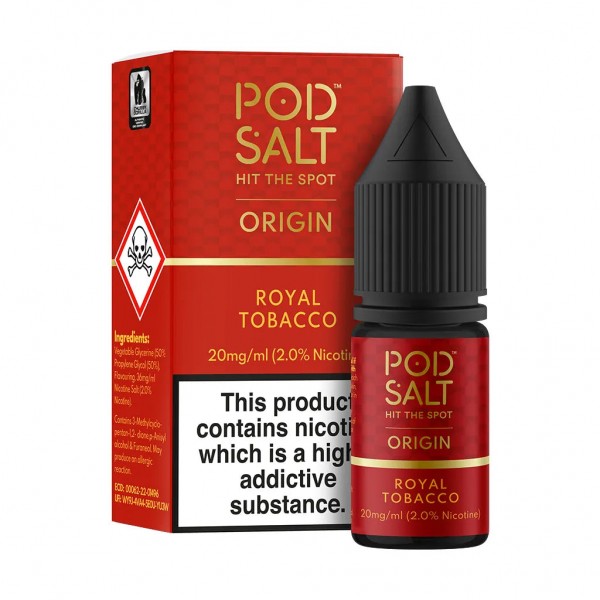 Royal Tobacco Nic Salt by Pod Salt Origin