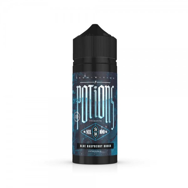 Blue Raspberry Hooch 100ml by Prohibition Potions